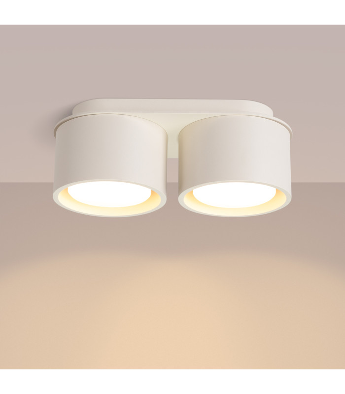 Modo Surface Mounted Downlight Beige 2x GX53-3