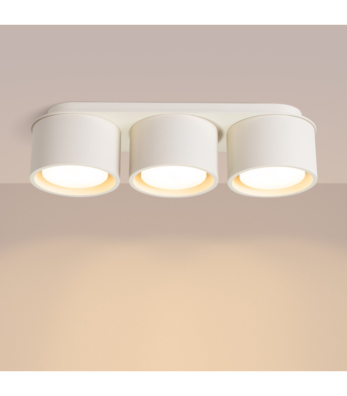 Modo Surface Mounted Downlight Beige 3x GX53-3