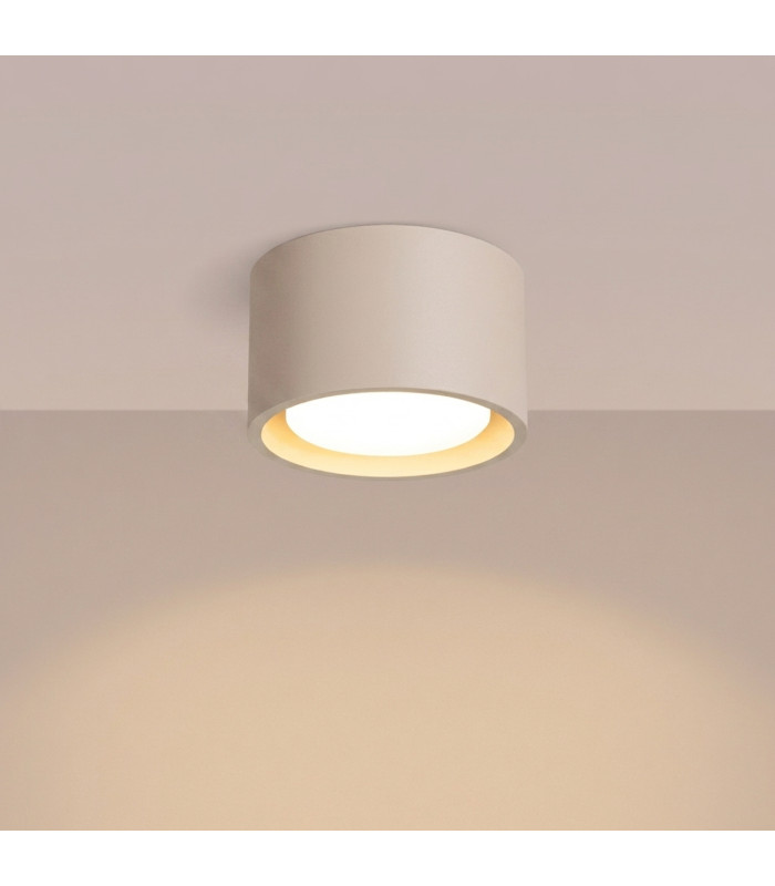 Modo Surface Mounted Downlight Taupe 1x GX53-3