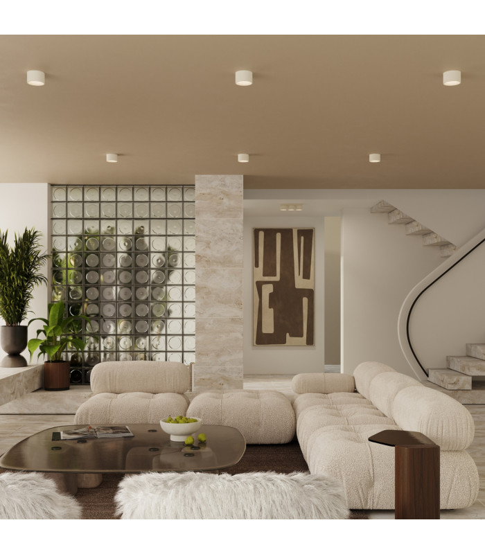 Modo Surface Mounted Downlight Beige 2x GX53-10