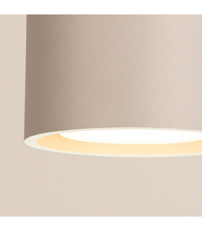 Modo Surface Mounted Downlight Taupe 2x GX53-4