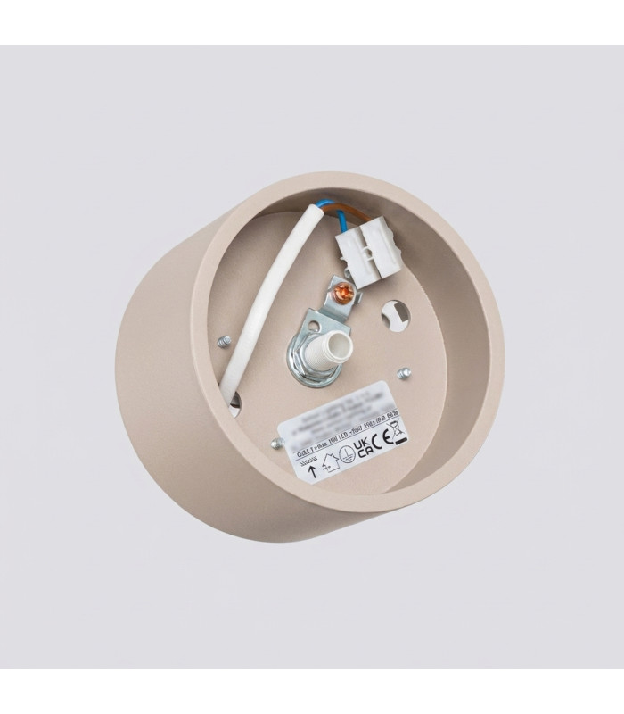 Modo Surface Mounted Downlight Taupe 1x GX53-7