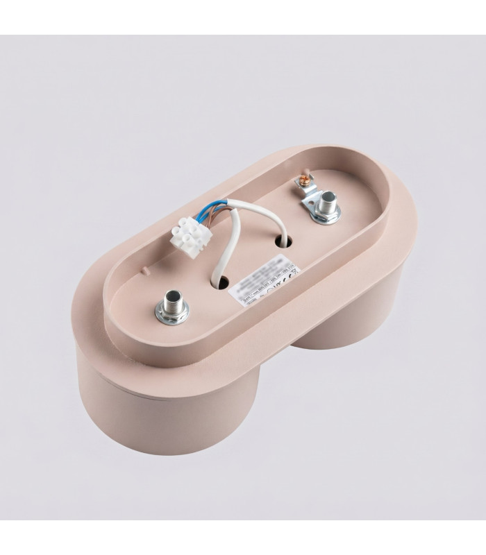 Modo Surface Mounted Downlight Taupe 2x GX53-7