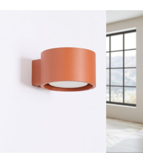 Modo Dome Wall Lamp Red Ochre 1x GX53-2