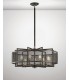 Ceiling Pendant 9 Light E27 Weathered Zinc, Brushed Nickel - 2