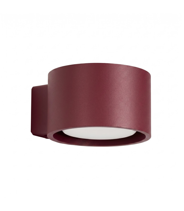 Modo Dome Wall Lamp Burgundy 1x GX53-1