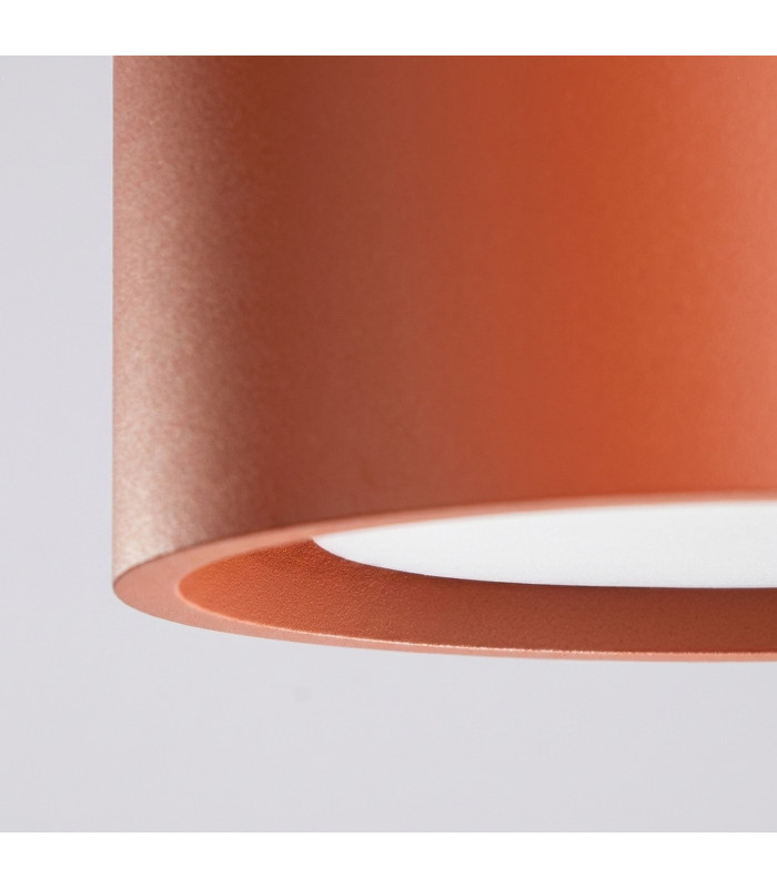Modo Surface Mounted Downlight Red Ochre 1x GX53-5