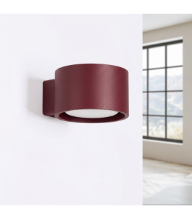 Modo Dome Wall Lamp Burgundy 1x GX53-2