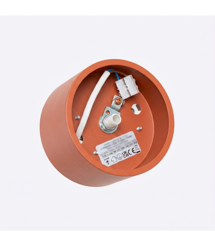 Modo Surface Mounted Downlight Red Ochre 1x GX53-7