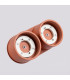 Modo Surface Mounted Downlight Red Ochre 2x GX53-6
