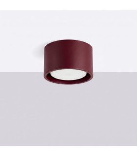Modo Surface Mounted Downlight Burgundy 1x GX53-2