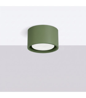 Modo Surface Mounted Downlight Olive Green 1x GX53-2