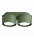 Modo Surface Mounted Downlight Olive Green 2x GX53-1