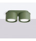 Modo Surface Mounted Downlight Olive Green 2x GX53-2