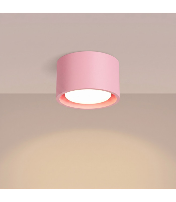 Modo Surface Mounted Downlight Pink 1x GX53-3