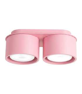 Modo Surface Mounted Downlight Pink 2x GX53-1