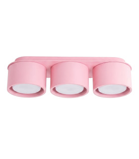 Modo Surface Mounted Downlight Pink 3x GX53-1