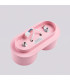 Modo Surface Mounted Downlight Pink 2x GX53-7