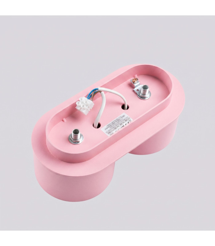 Modo Surface Mounted Downlight Pink 2x GX53-7