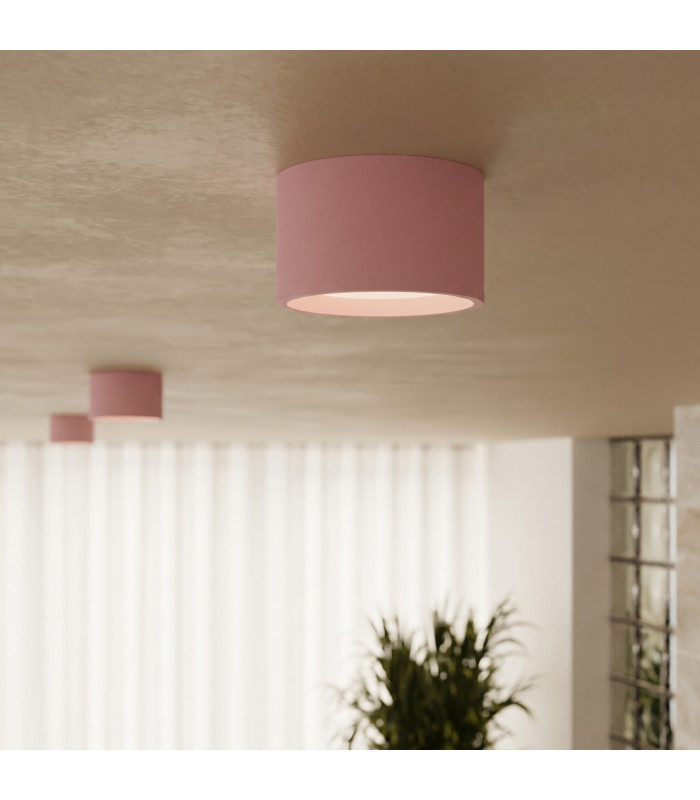 Modo Surface Mounted Downlight Pink 1x GX53-12