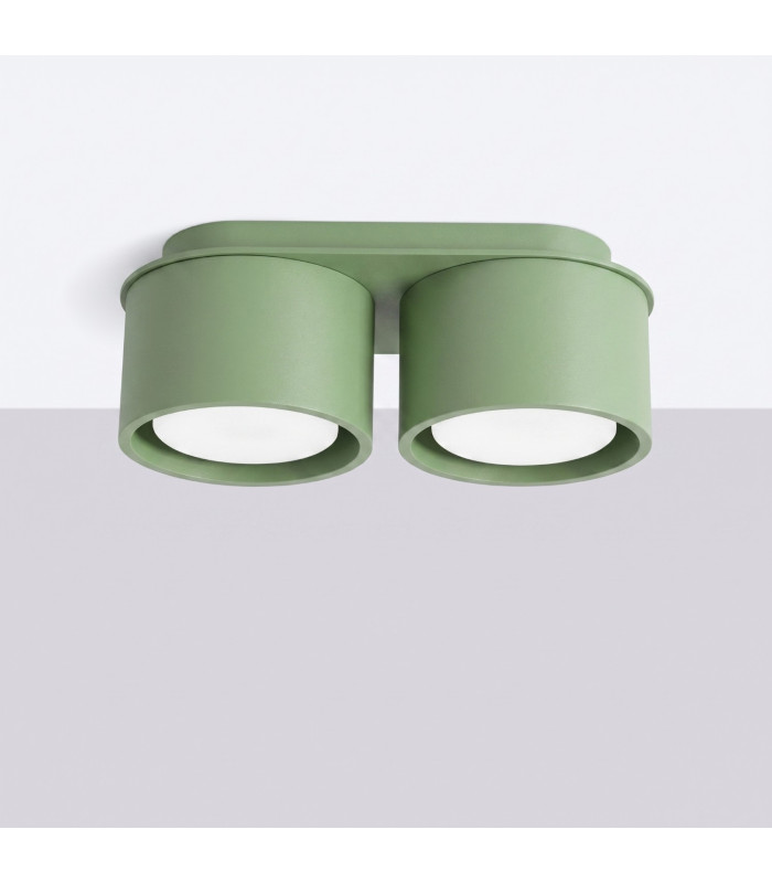 Modo Surface Mounted Downlight Sage 2x GX53-2