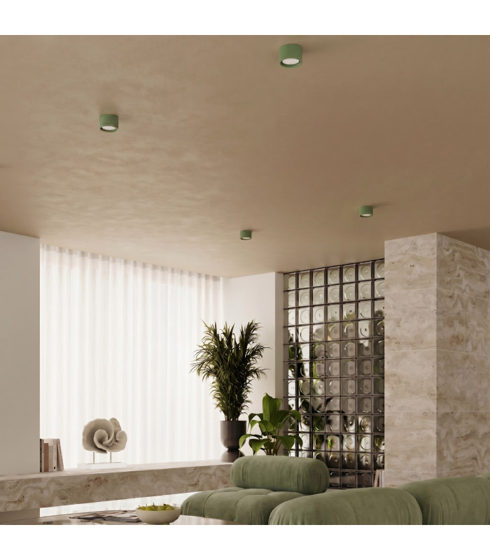 Modo Surface Mounted Downlight Sage 1x GX53-11