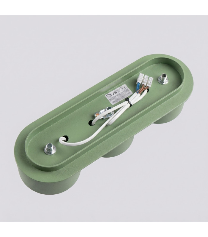 Modo Surface Mounted Downlight Sage 3x GX53-7