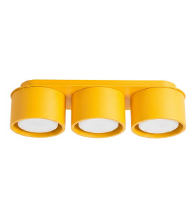 Modo Surface Mounted Downlight Yellow 3x GX53-1