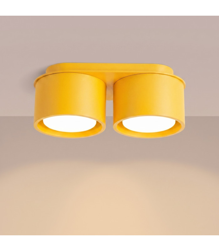 Modo Surface Mounted Downlight Yellow 2x GX53-3