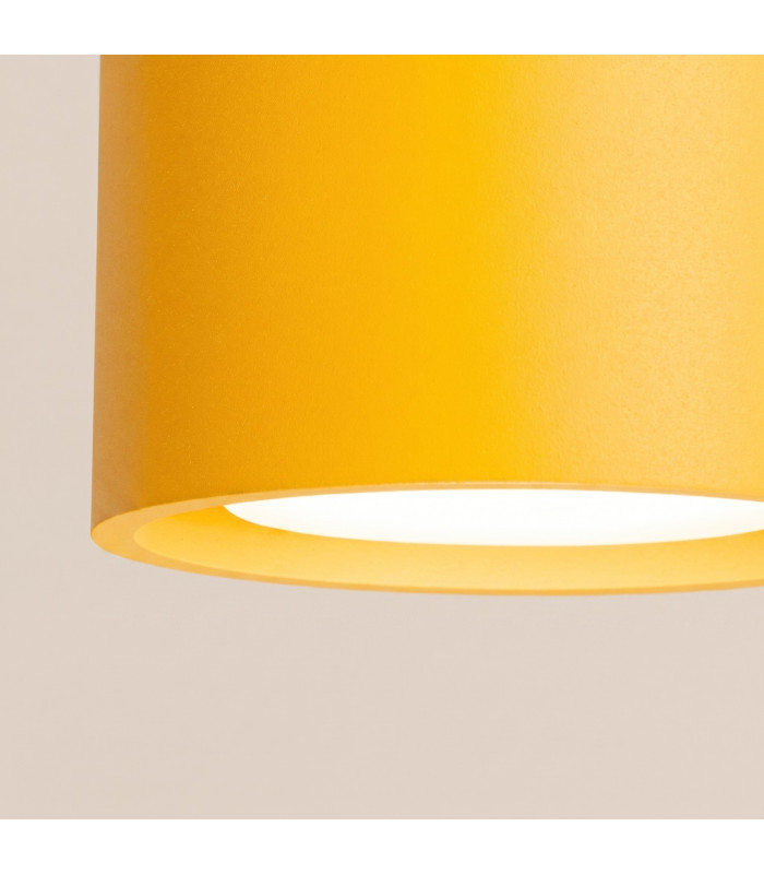 Modo Surface Mounted Downlight Yellow 1x GX53-4