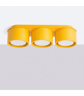 Modo Surface Mounted Downlight Yellow 3x GX53-2