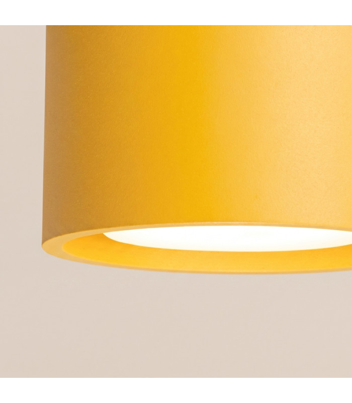 Modo Surface Mounted Downlight Yellow 3x GX53-4