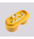 Modo Surface Mounted Downlight Yellow 2x GX53-7