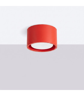 Modo Surface Mounted Downlight Red 1x GX53-2