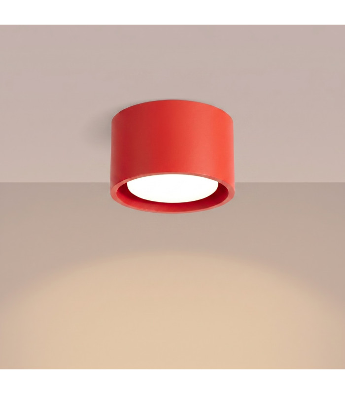 Modo Surface Mounted Downlight Red 1x GX53-3