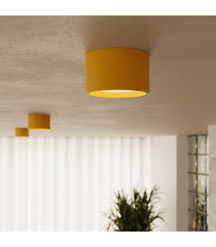 Modo Surface Mounted Downlight Yellow 1x GX53-12