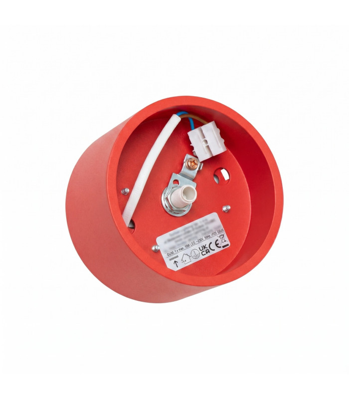 Modo Surface Mounted Downlight Red 1x GX53-7