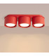 Modo Surface Mounted Downlight Red 3x GX53-3