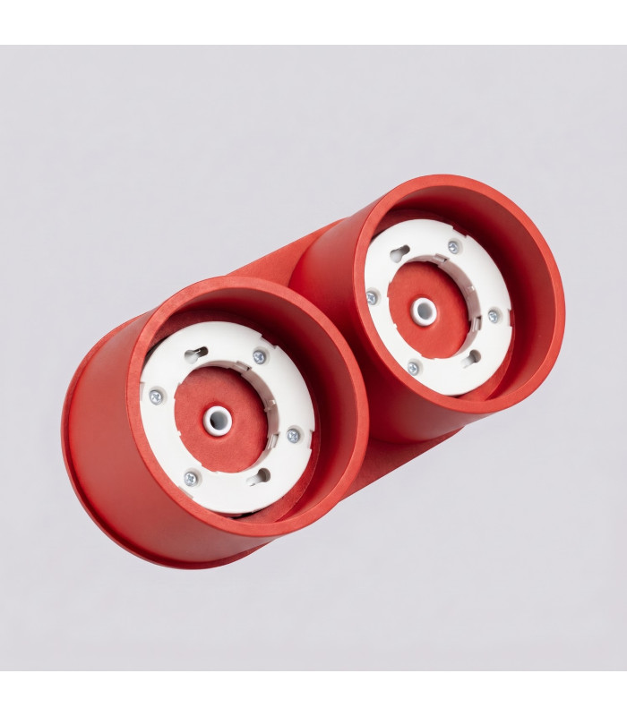 Modo Surface Mounted Downlight Red 2x GX53-6
