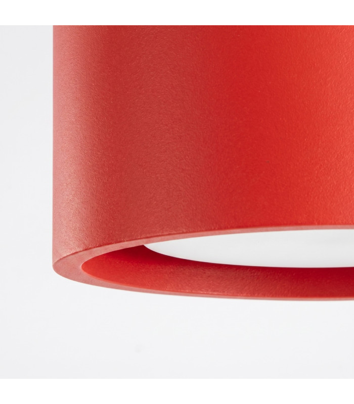 Modo Surface Mounted Downlight Red 3x GX53-5