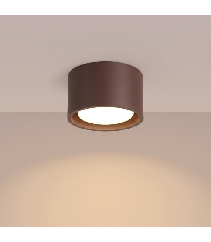 Modo Surface Mounted Downlight Brown 1x GX53-3
