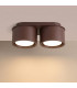 Modo Surface Mounted Downlight Brown 2x GX53-3