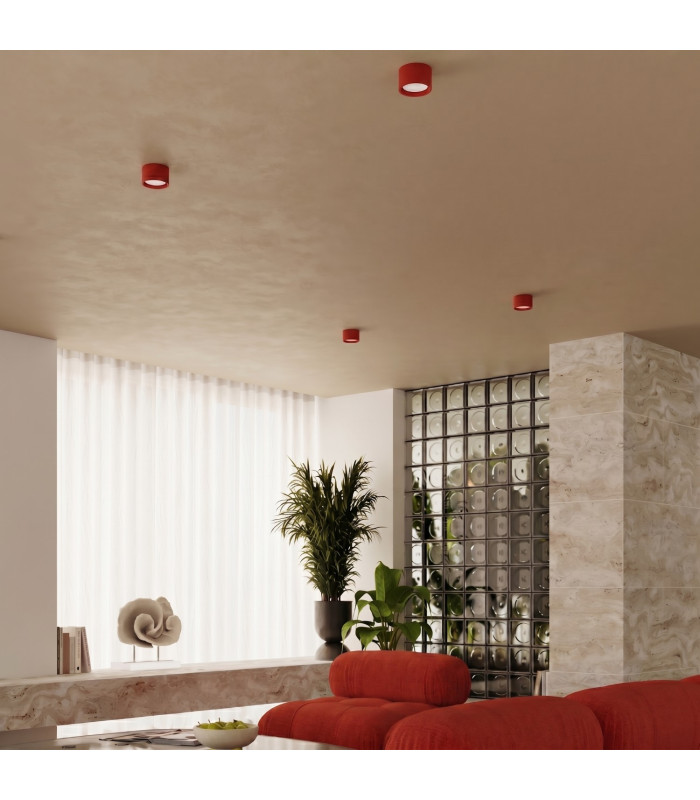 Modo Surface Mounted Downlight Red 2x GX53-11