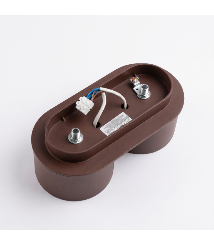 Modo Surface Mounted Downlight Brown 2x GX53-7