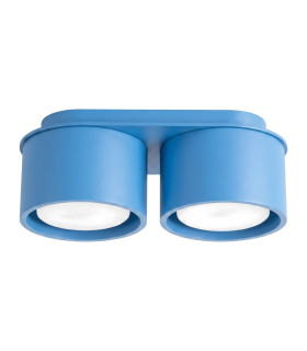 Modo Surface Mounted Downlight Blue 2x GX53-1