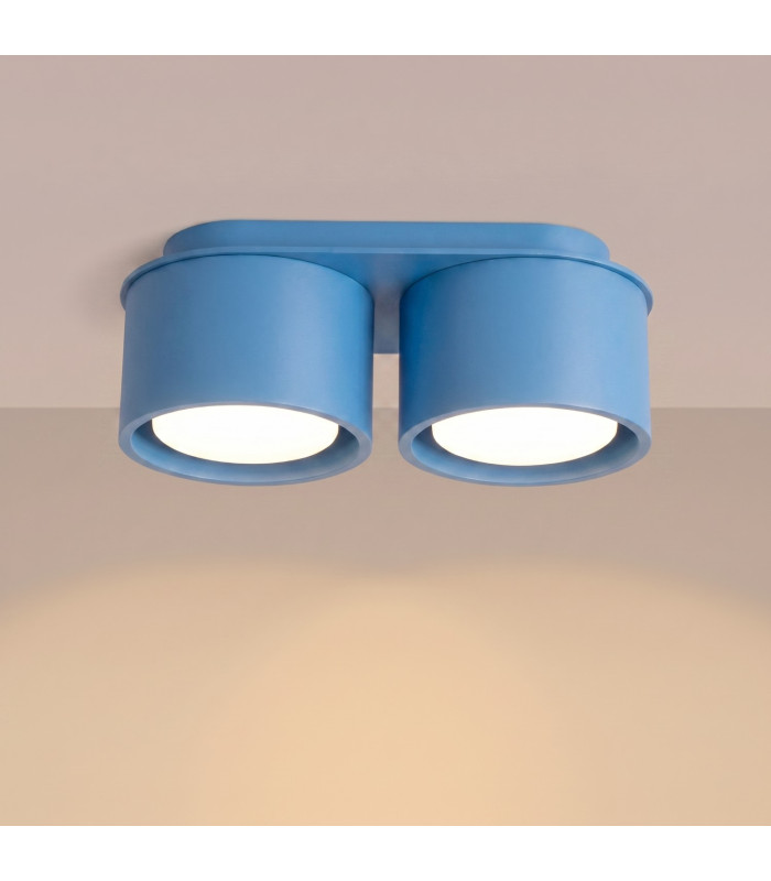 Modo Surface Mounted Downlight Blue 2x GX53-3