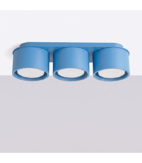 Modo Surface Mounted Downlight Blue 3x GX53-2
