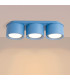 Modo Surface Mounted Downlight Blue 3x GX53-3