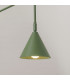 Nox Dome Wall Lamp with Switch Olive Green 1x E14-4