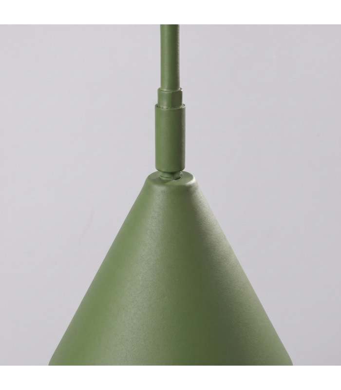 Nox Dome Wall Lamp with Switch Olive Green 1x E14-6